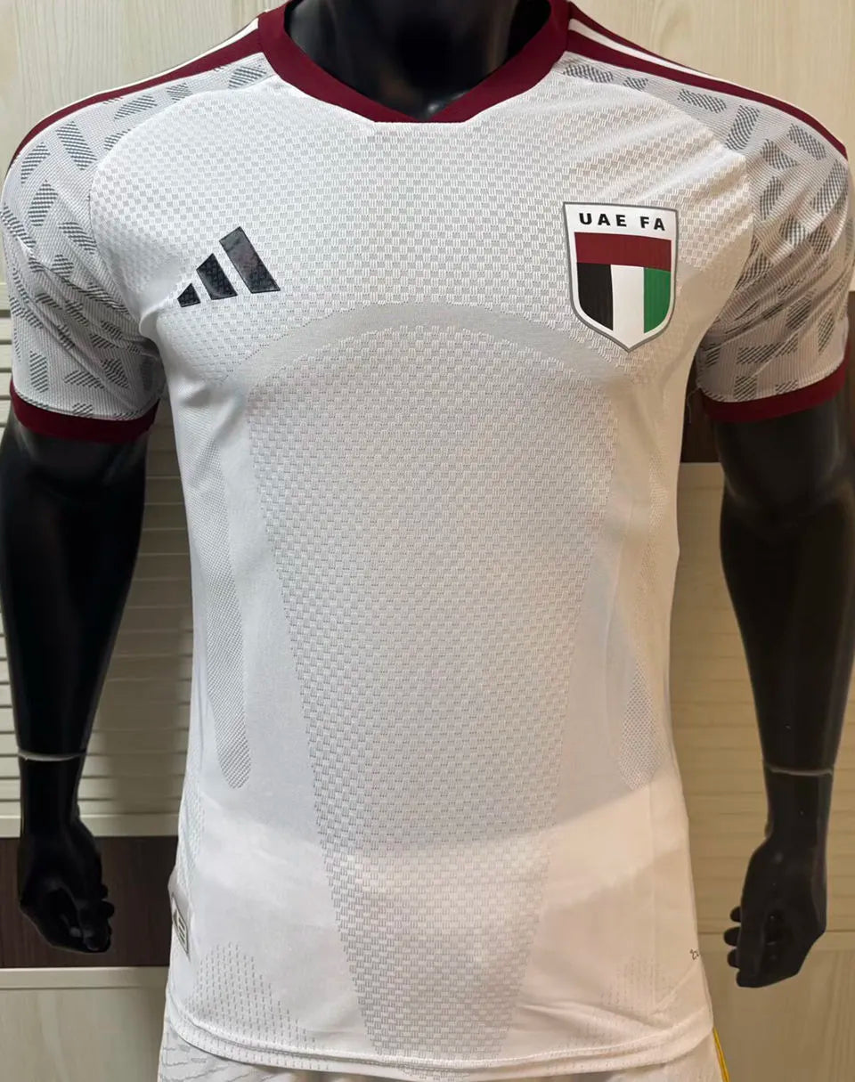 2026/27 UAE Home White Player Version Soccer Jersey 阿联酋 Front