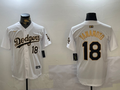 Men's Los Angeles Dodgers Yoshinobu Yamamoto White Player Game Jerseys