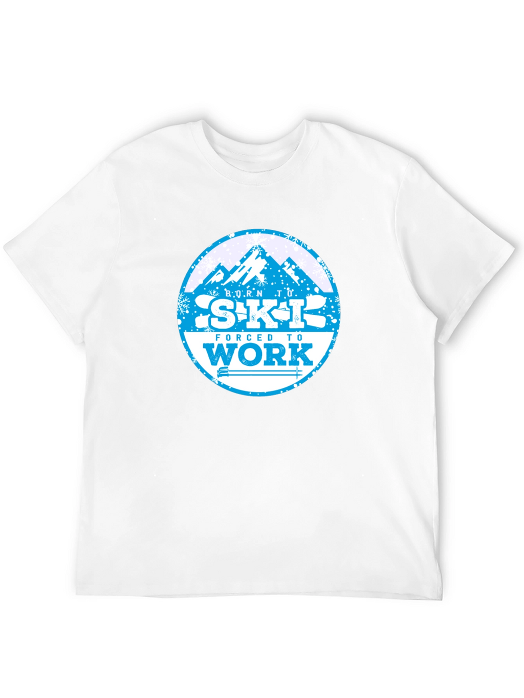 Born to Ski T-Shirt - Mountain Graphic Tee