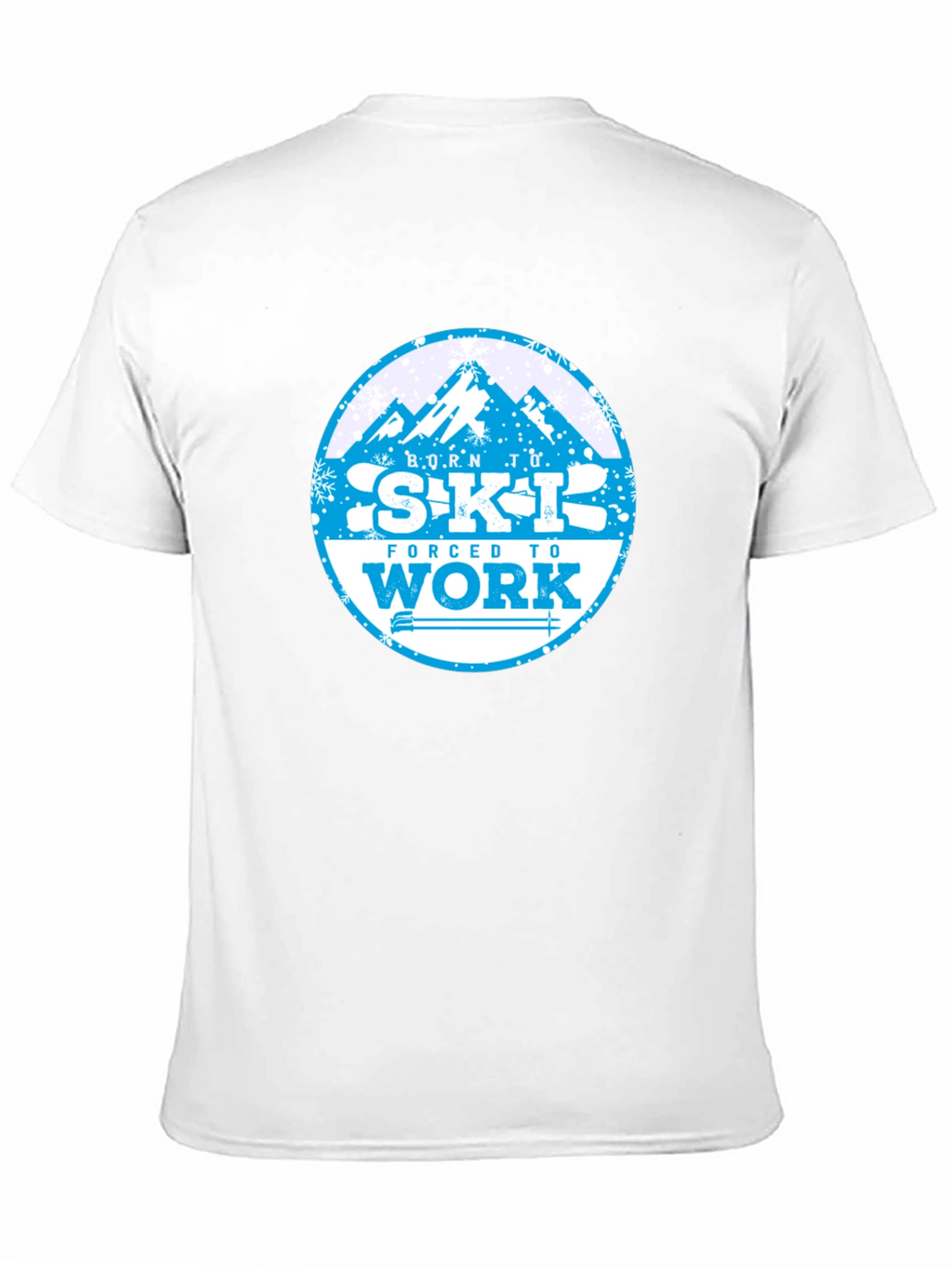 Born to Ski T-Shirt - Mountain Graphic Tee