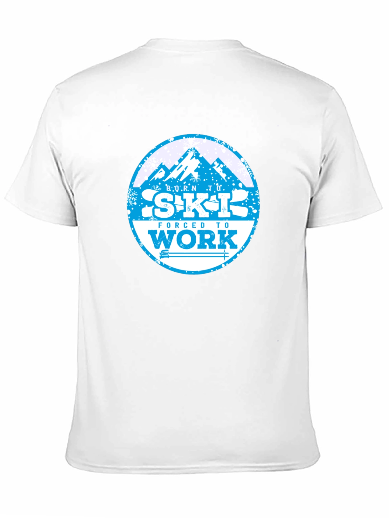 Born to Ski T-Shirt - Mountain Graphic Tee