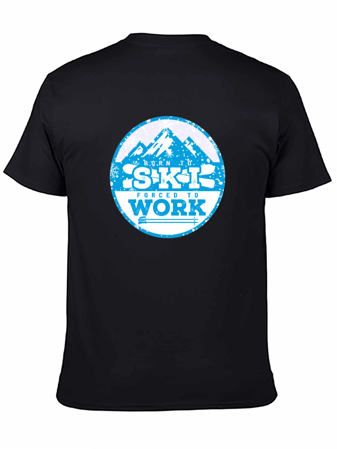 Born to Ski T-Shirt - Mountain Graphic Tee