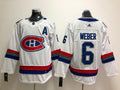 Men's Montreal Canadiens Shea Weber #6 White Player Game Jerseys