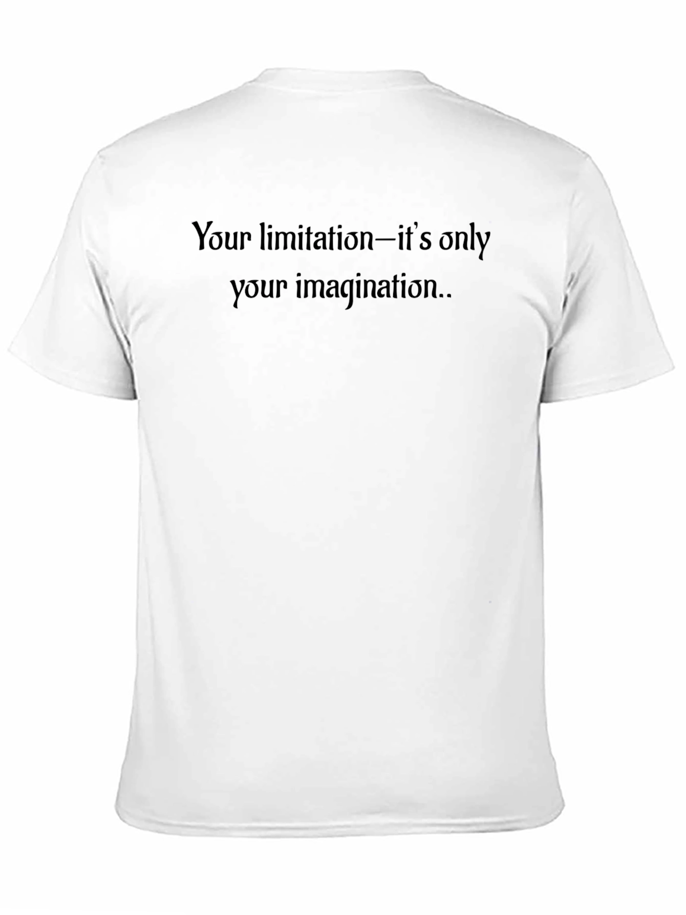 Inspirational Imagination Black T-Shirt
