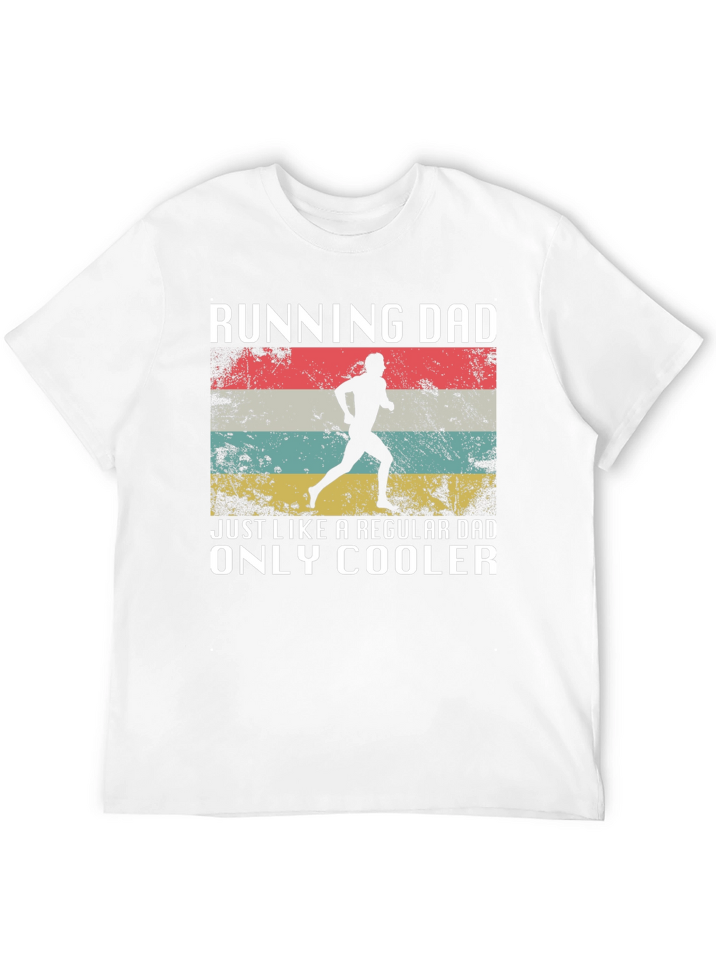 Running Dad T-Shirt - Cool Runner Design