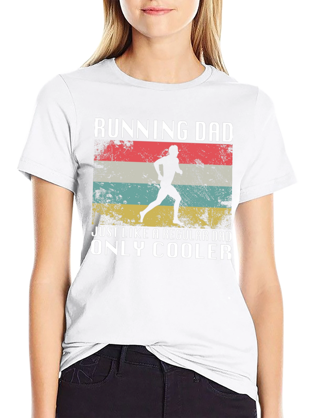Running Dad T-Shirt - Cool Runner Design