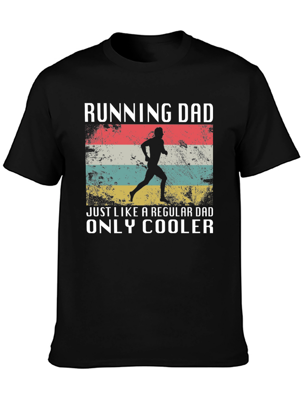 Running Dad T-Shirt - Cool Runner Design