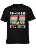Running Dad T-Shirt - Cool Runner Design