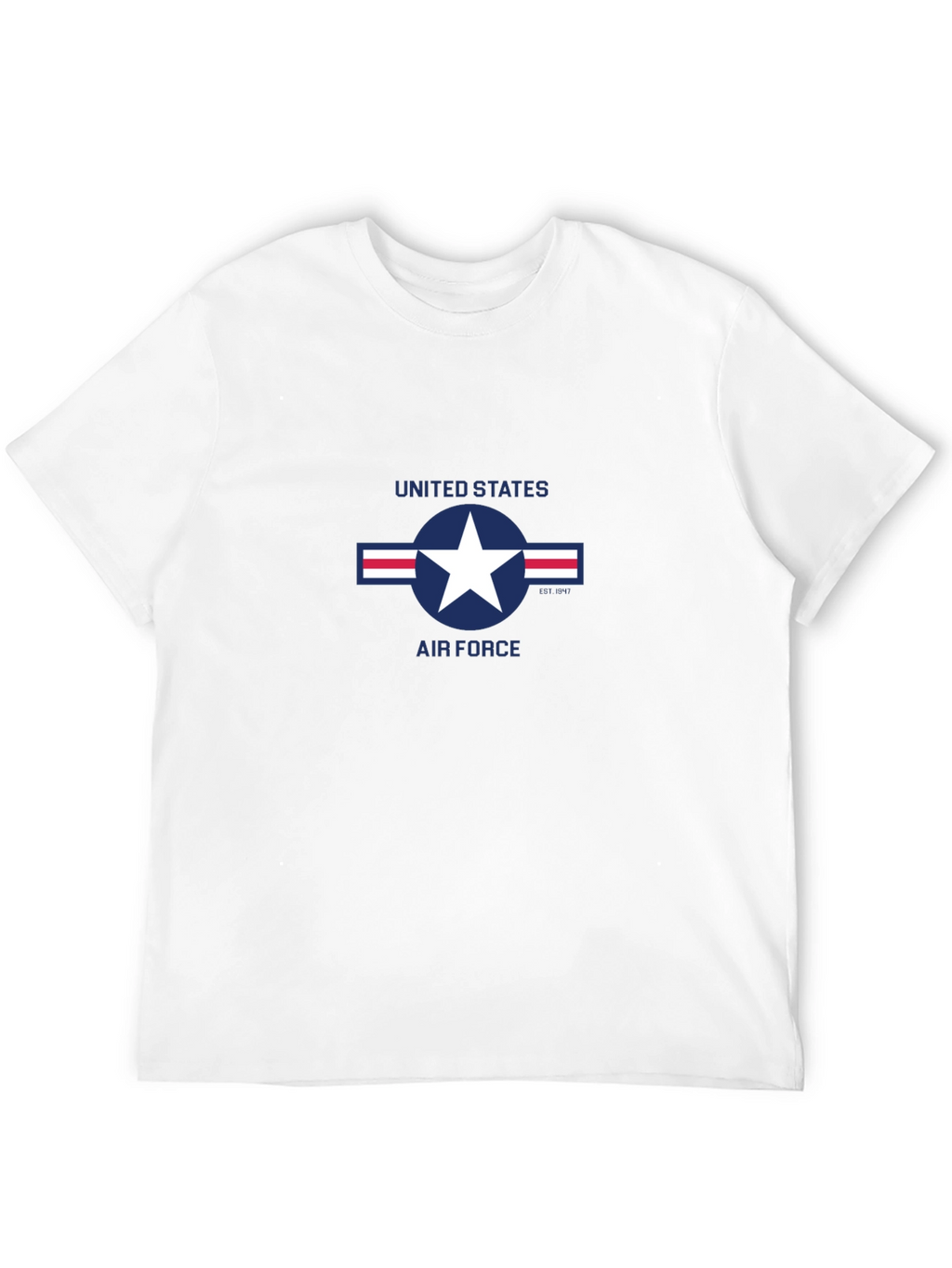 US Air Force Logo Black T-Shirt