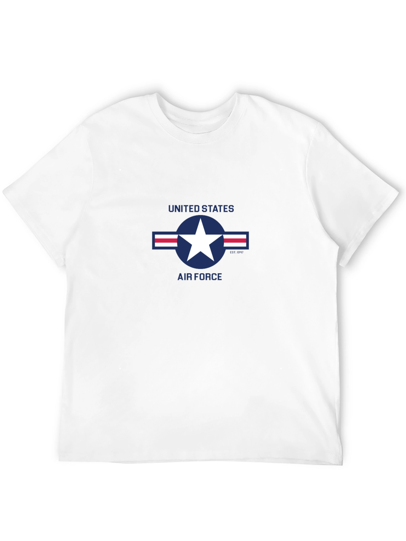 US Air Force Logo Black T-Shirt