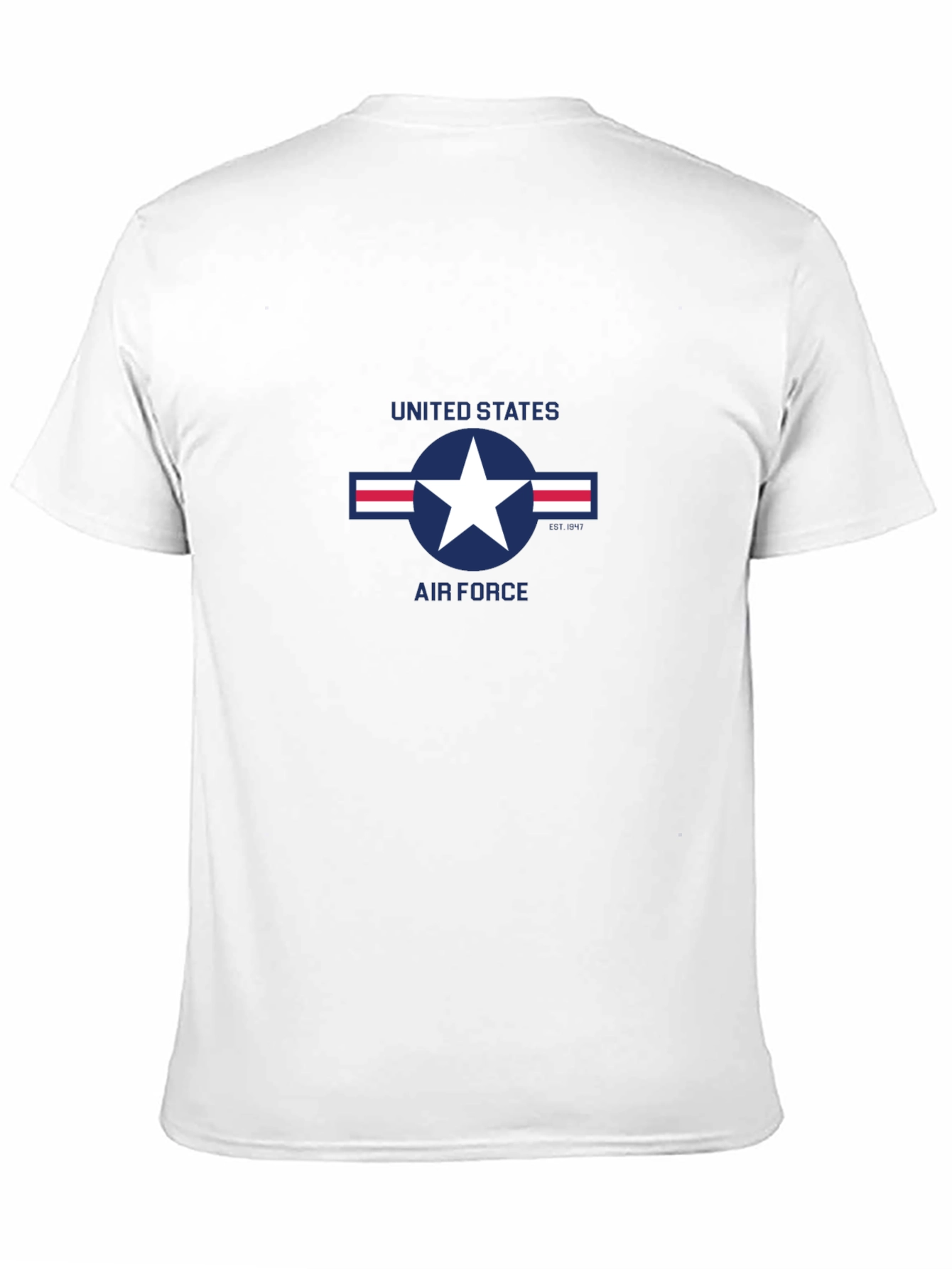 US Air Force Logo Black T-Shirt