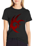 Shadow the Hedgehog Emblem Black T-Shirt