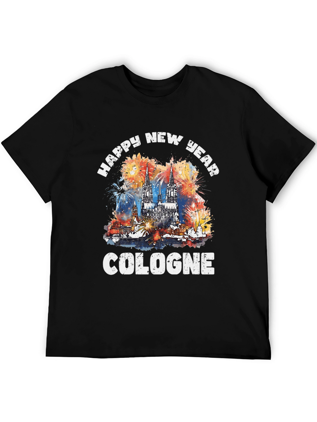 Cologne Happy New Year T-Shirt