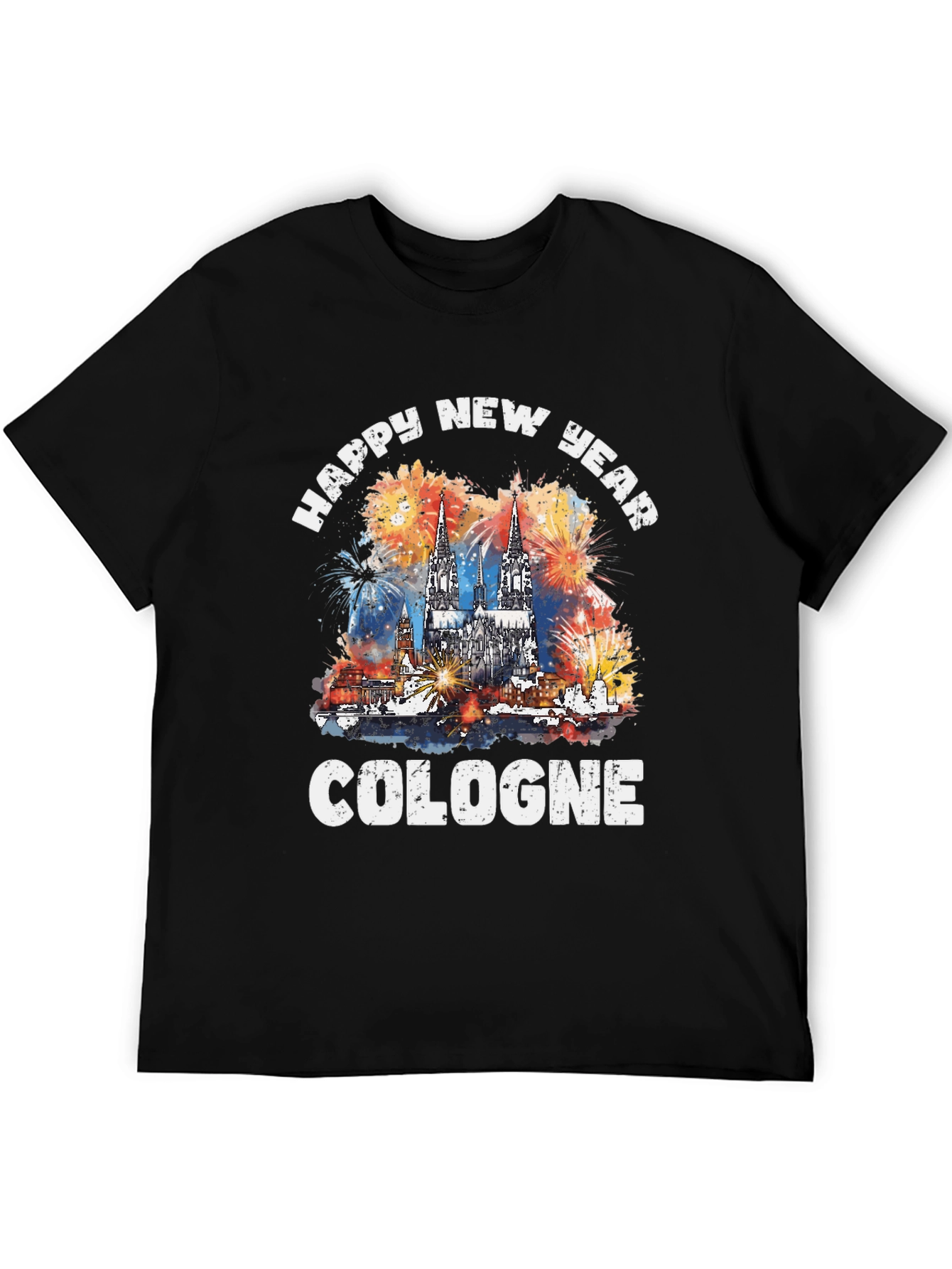 Cologne Happy New Year T-Shirt