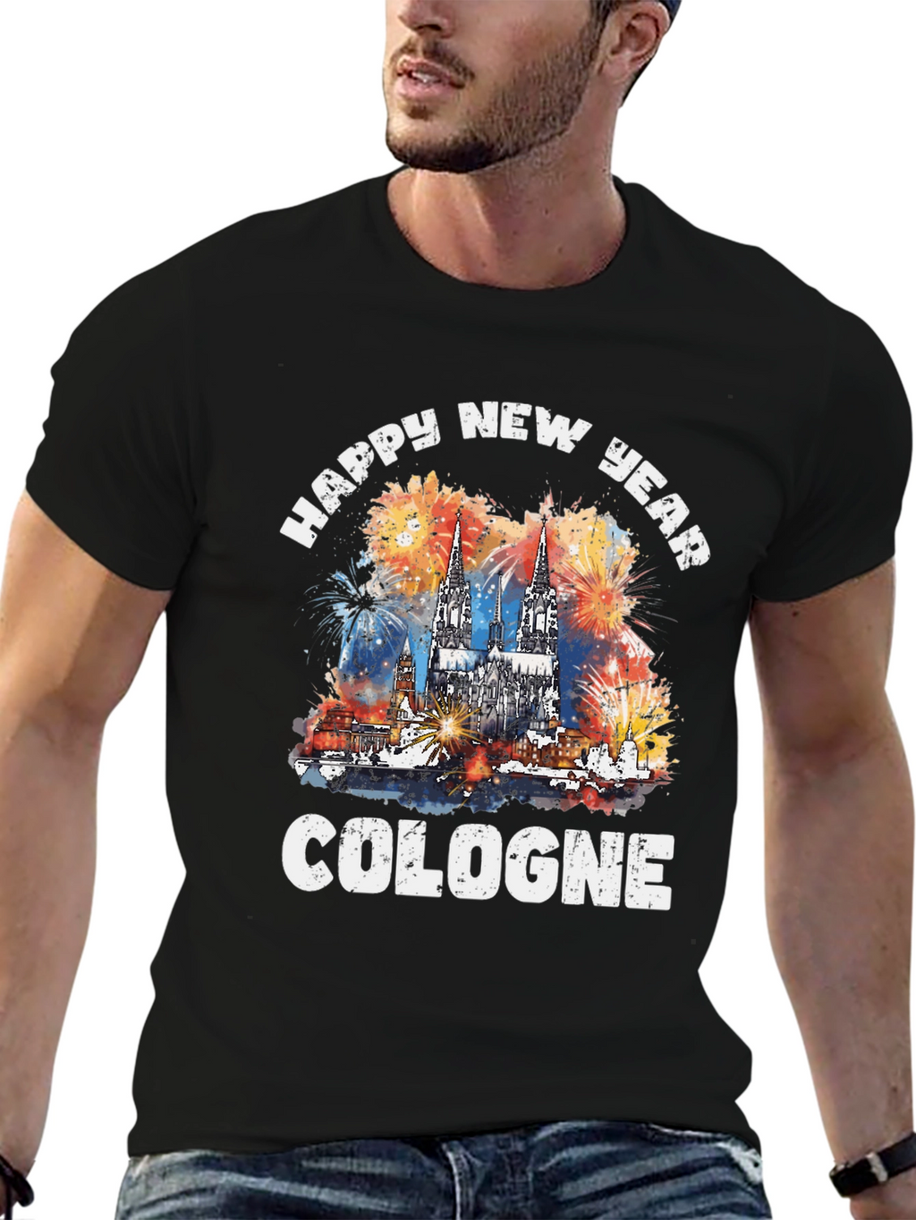 Cologne Happy New Year T-Shirt