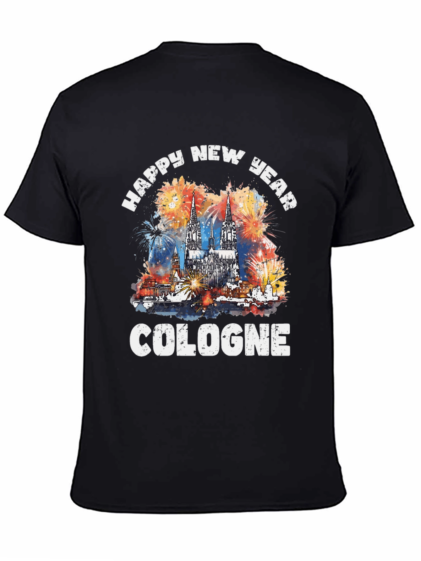Cologne Happy New Year T-Shirt
