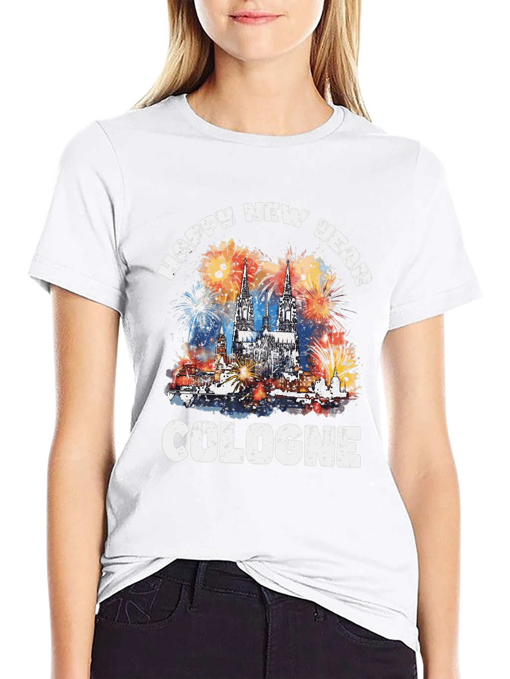 Cologne Happy New Year T-Shirt
