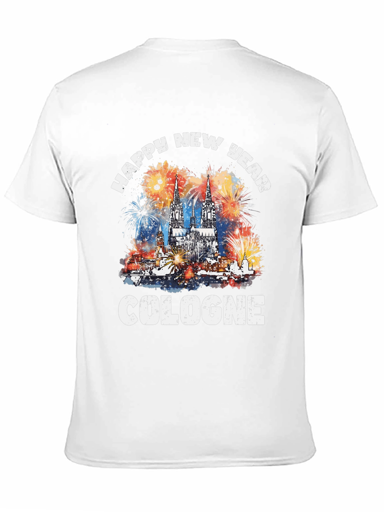 Cologne Happy New Year T-Shirt
