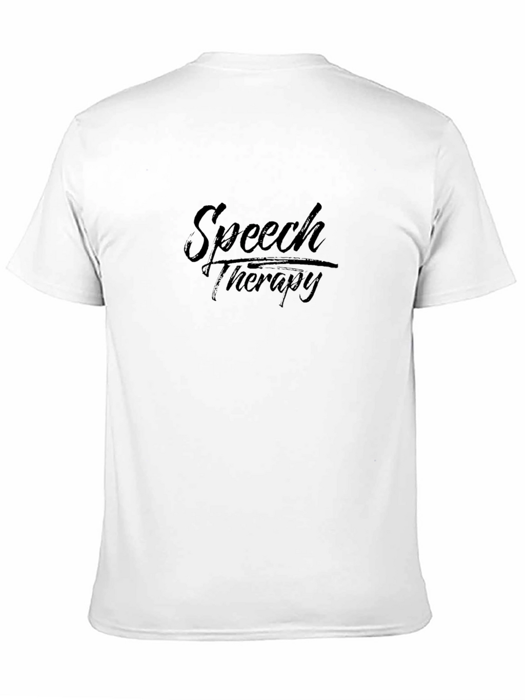 Speech Therapy Black T-Shirt