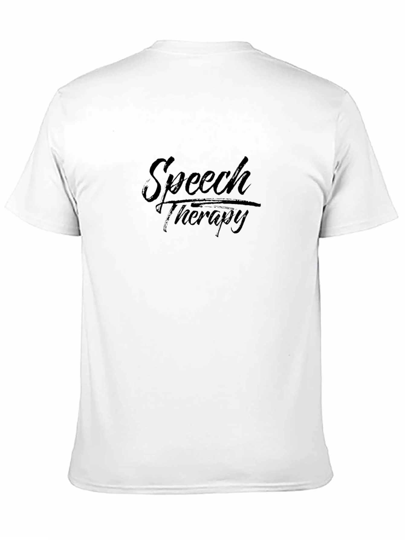 Speech Therapy Black T-Shirt