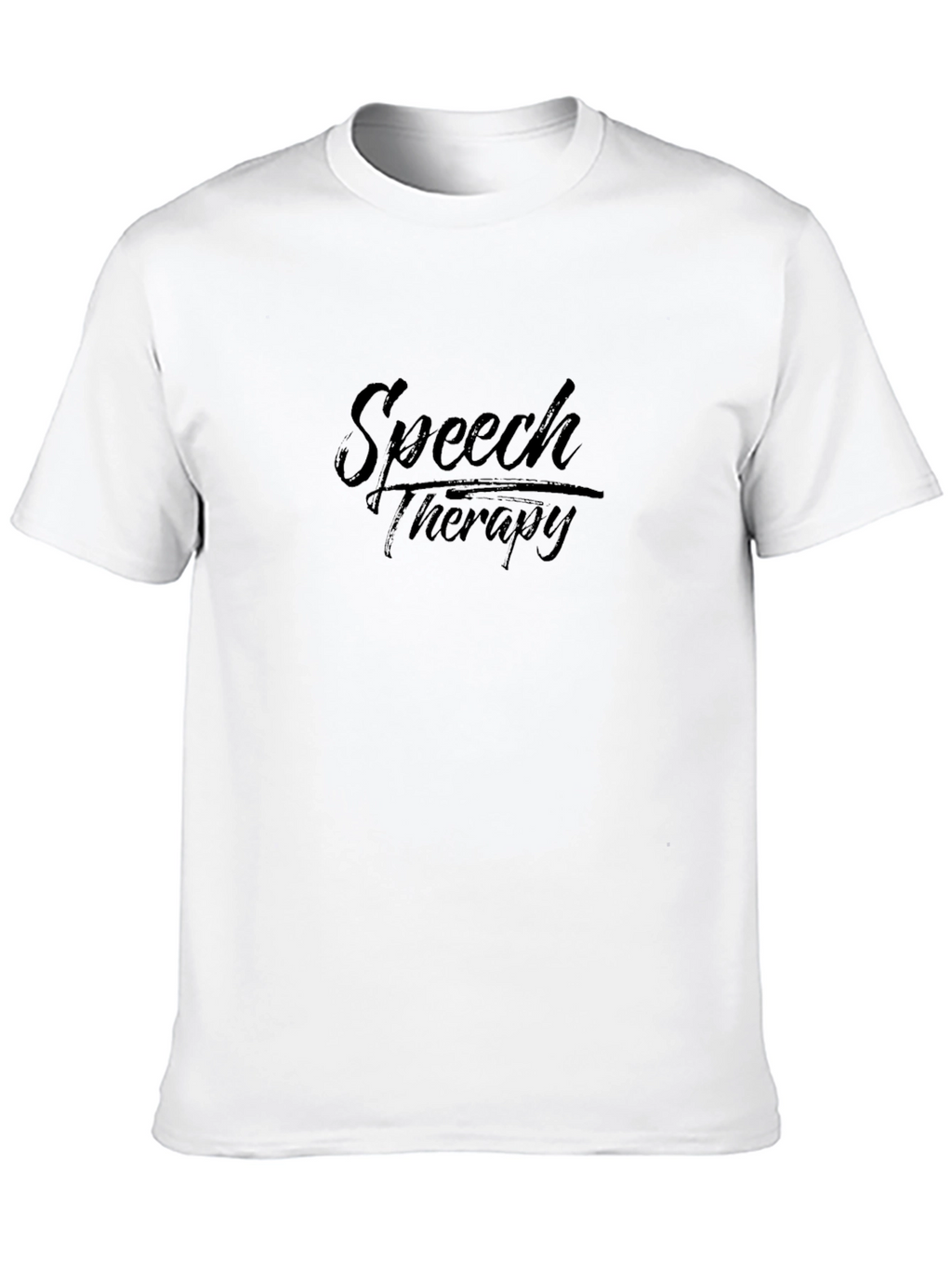 Speech Therapy Black T-Shirt