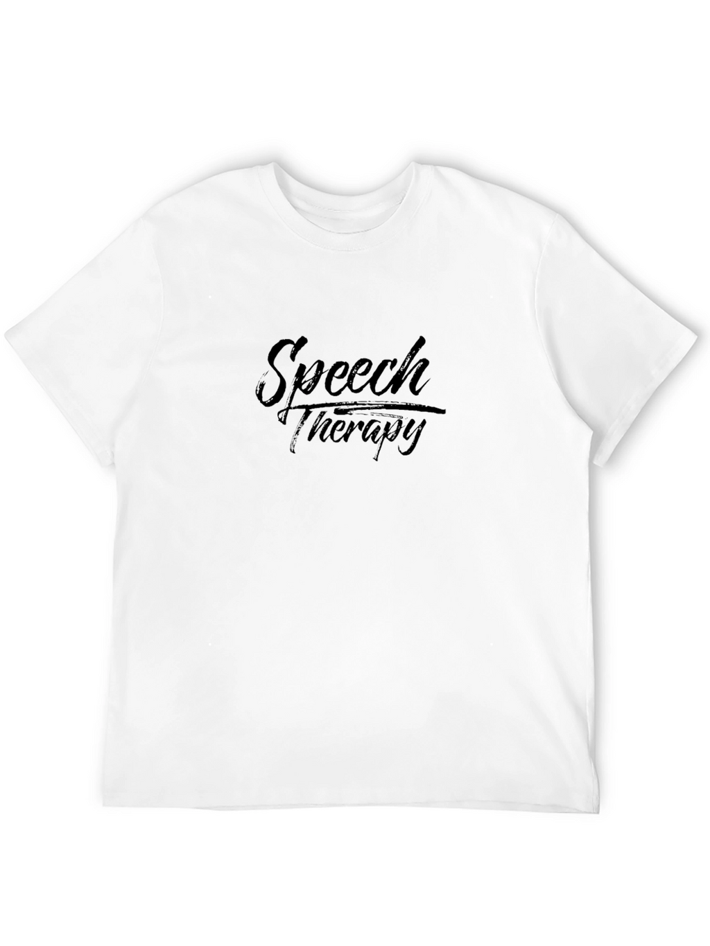Speech Therapy Black T-Shirt