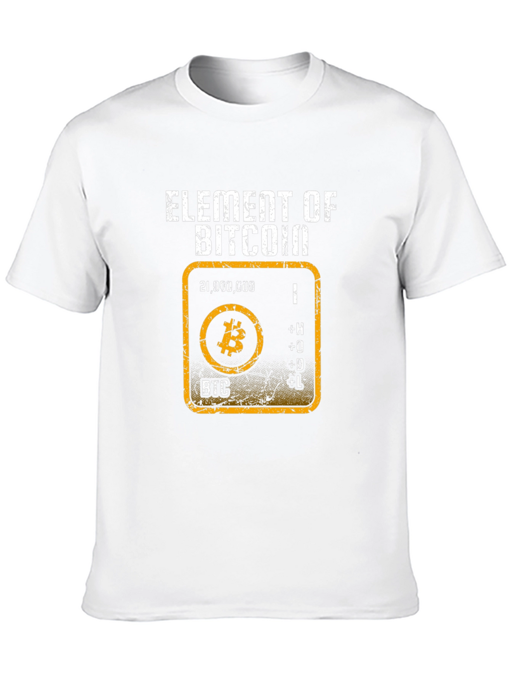 Element of Bitcoin Graphic Tee - Crypto HODL T-Shirt