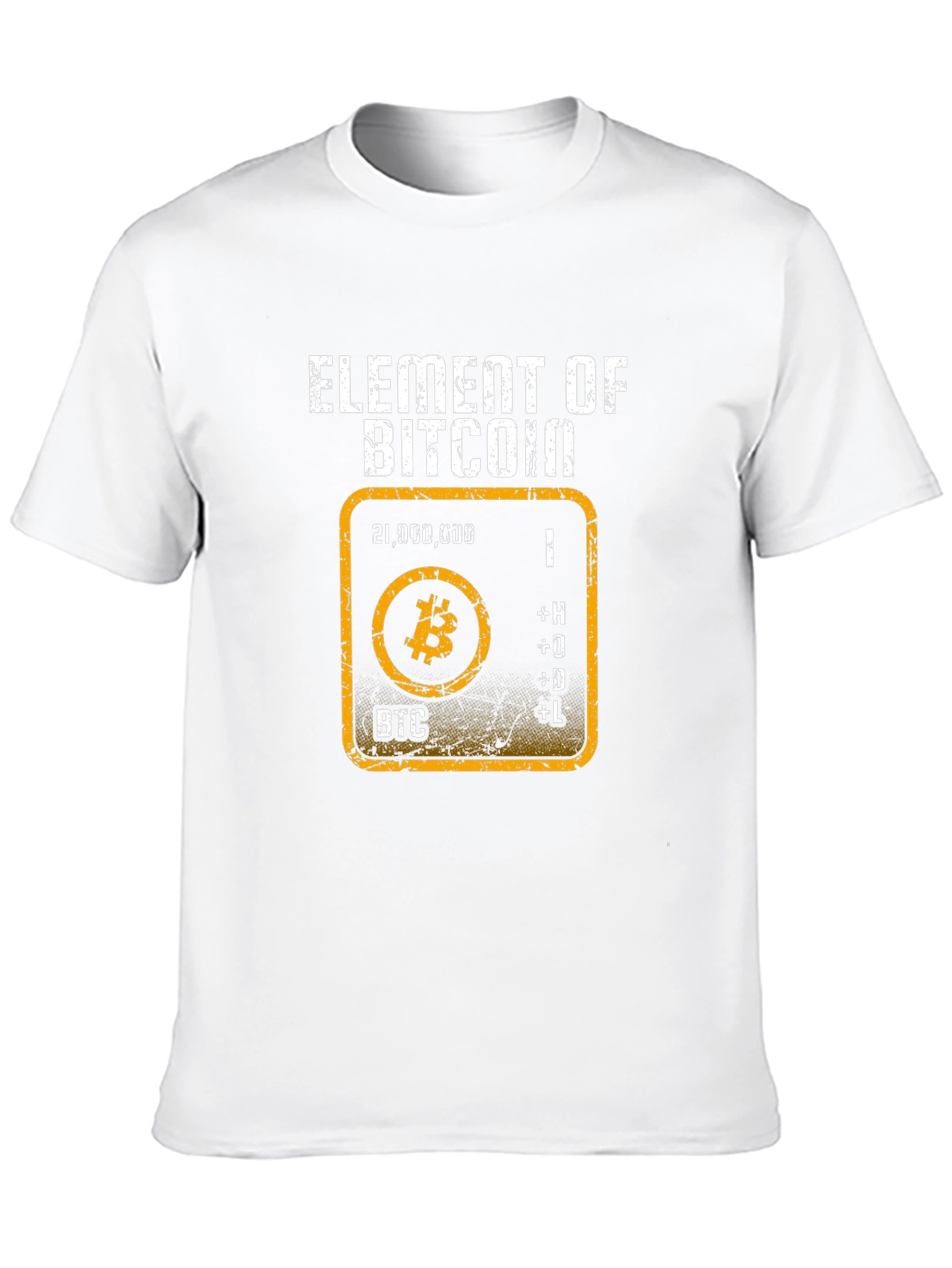 Element of Bitcoin Graphic Tee - Crypto HODL T-Shirt
