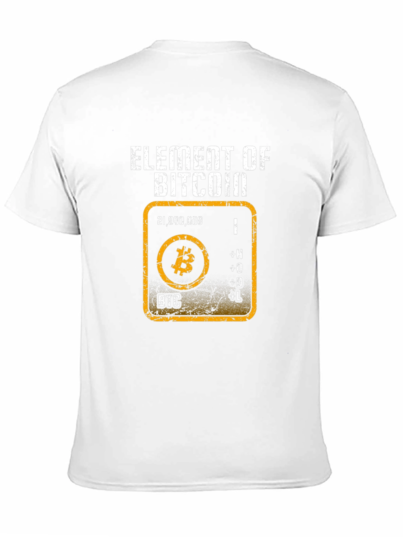 Element of Bitcoin Graphic Tee - Crypto HODL T-Shirt