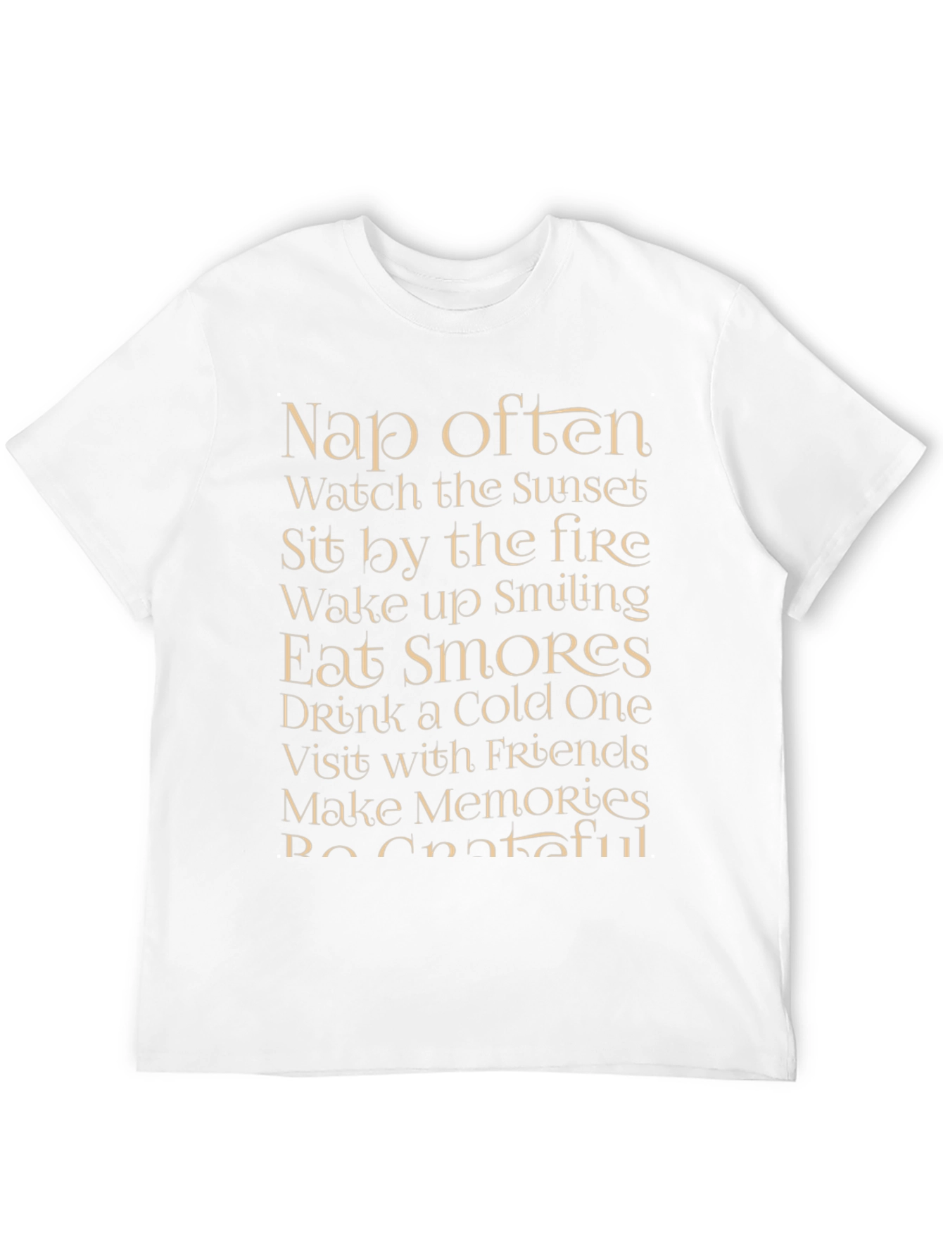 Nap Often Graphic Tee - Inspirational Relaxed Lifestyle Shirt
