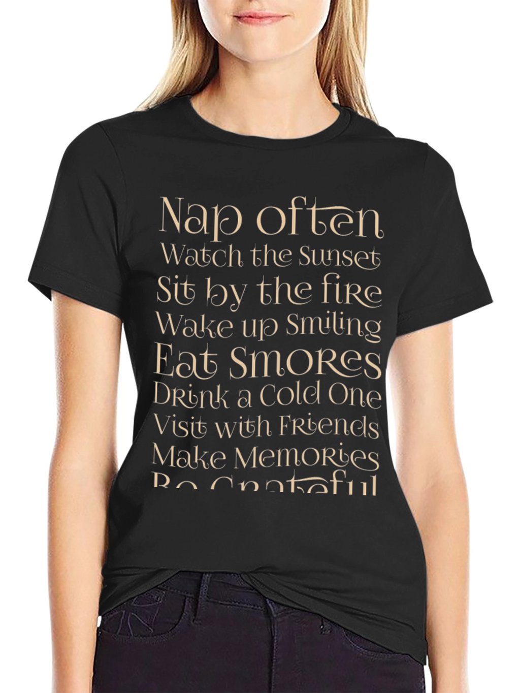 Nap Often Graphic Tee - Inspirational Relaxed Lifestyle Shirt