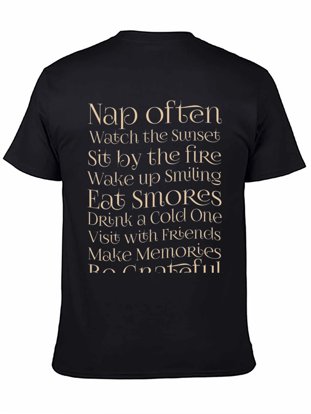 Nap Often Graphic Tee - Inspirational Relaxed Lifestyle Shirt