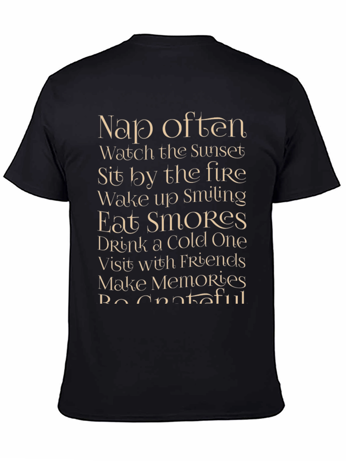 Nap Often Graphic Tee - Inspirational Relaxed Lifestyle Shirt