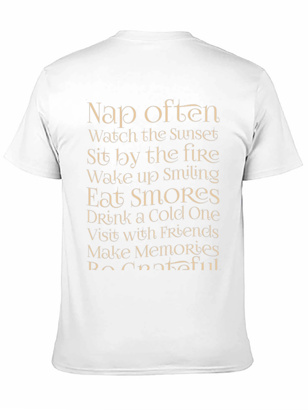 Nap Often Graphic Tee - Inspirational Relaxed Lifestyle Shirt