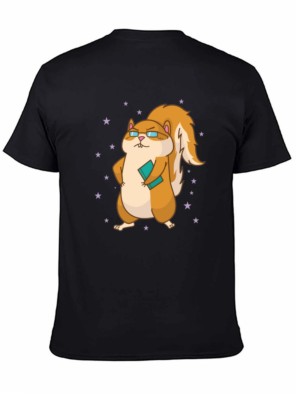 Nerdy Squirrel Graphic Tee