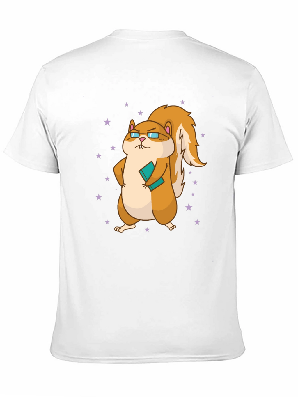 Nerdy Squirrel Graphic Tee