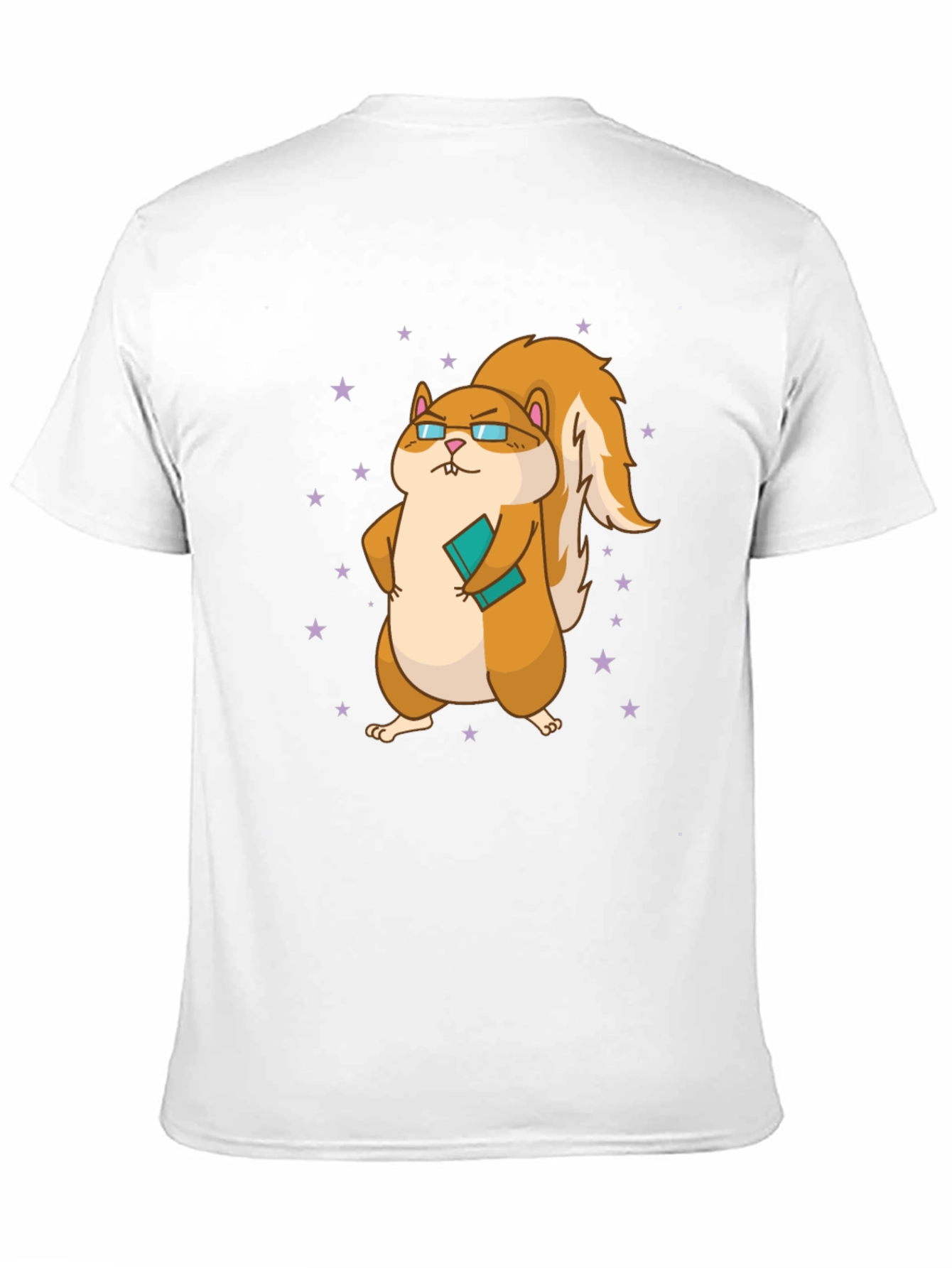 Nerdy Squirrel Graphic Tee