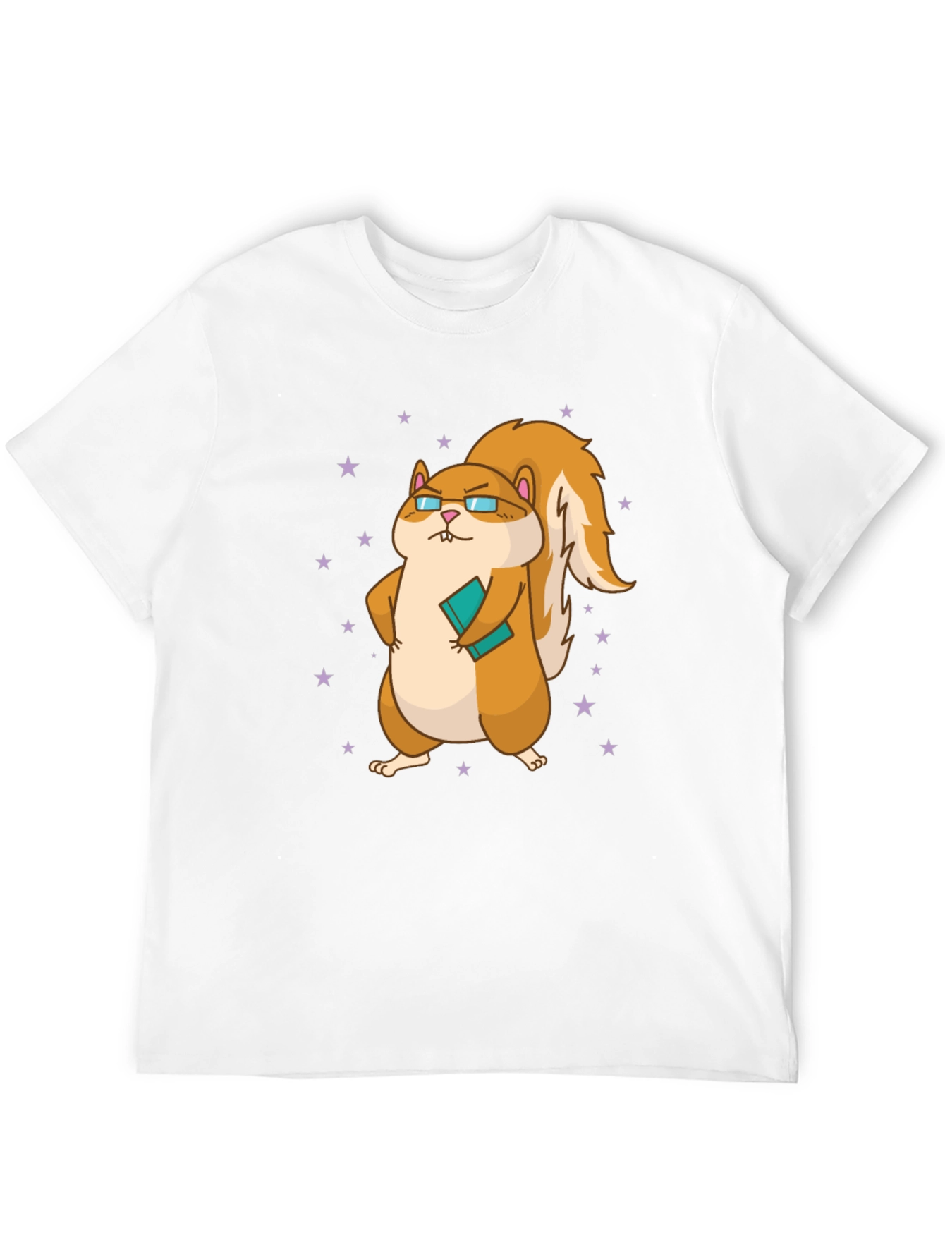 Nerdy Squirrel Graphic Tee