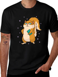 Nerdy Squirrel Graphic Tee