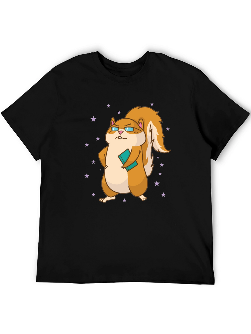 Nerdy Squirrel Graphic Tee