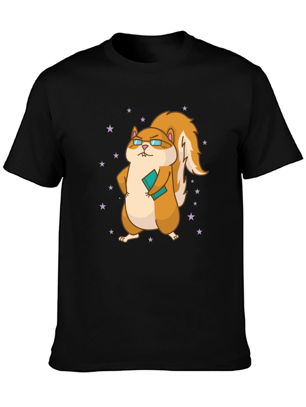 Nerdy Squirrel Graphic Tee