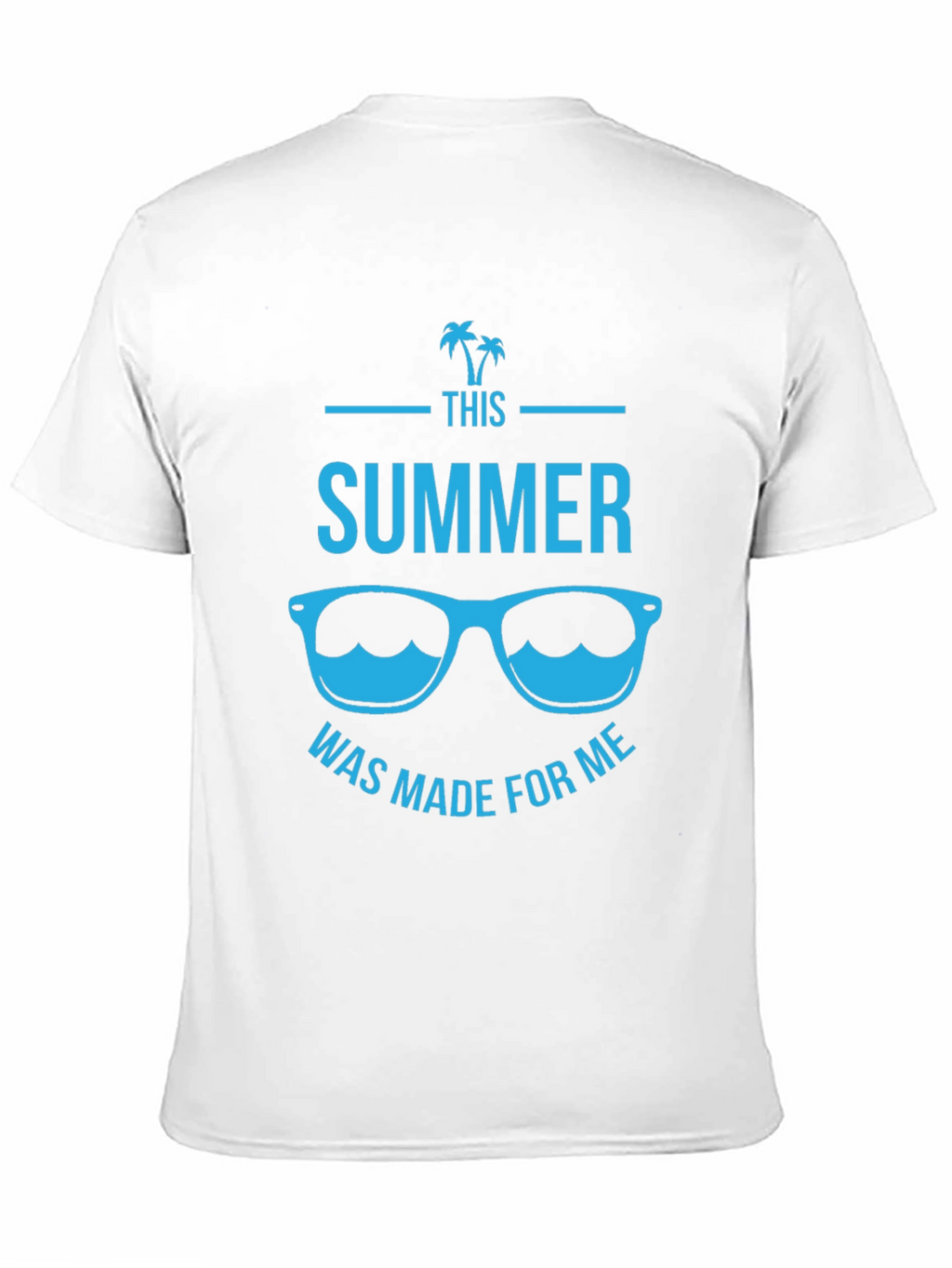 Summer Sunglasses Black Graphic T-Shirt