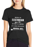 Electrician Survival Skill T-Shirt