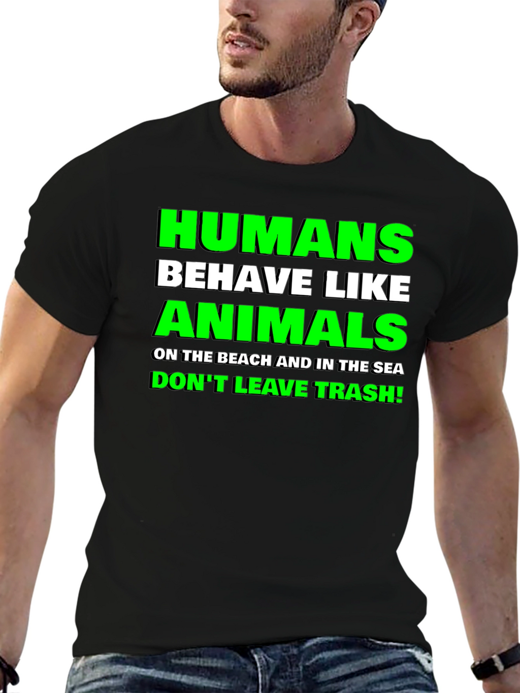 Humans Behave Like Animals Graphic T-Shirt
