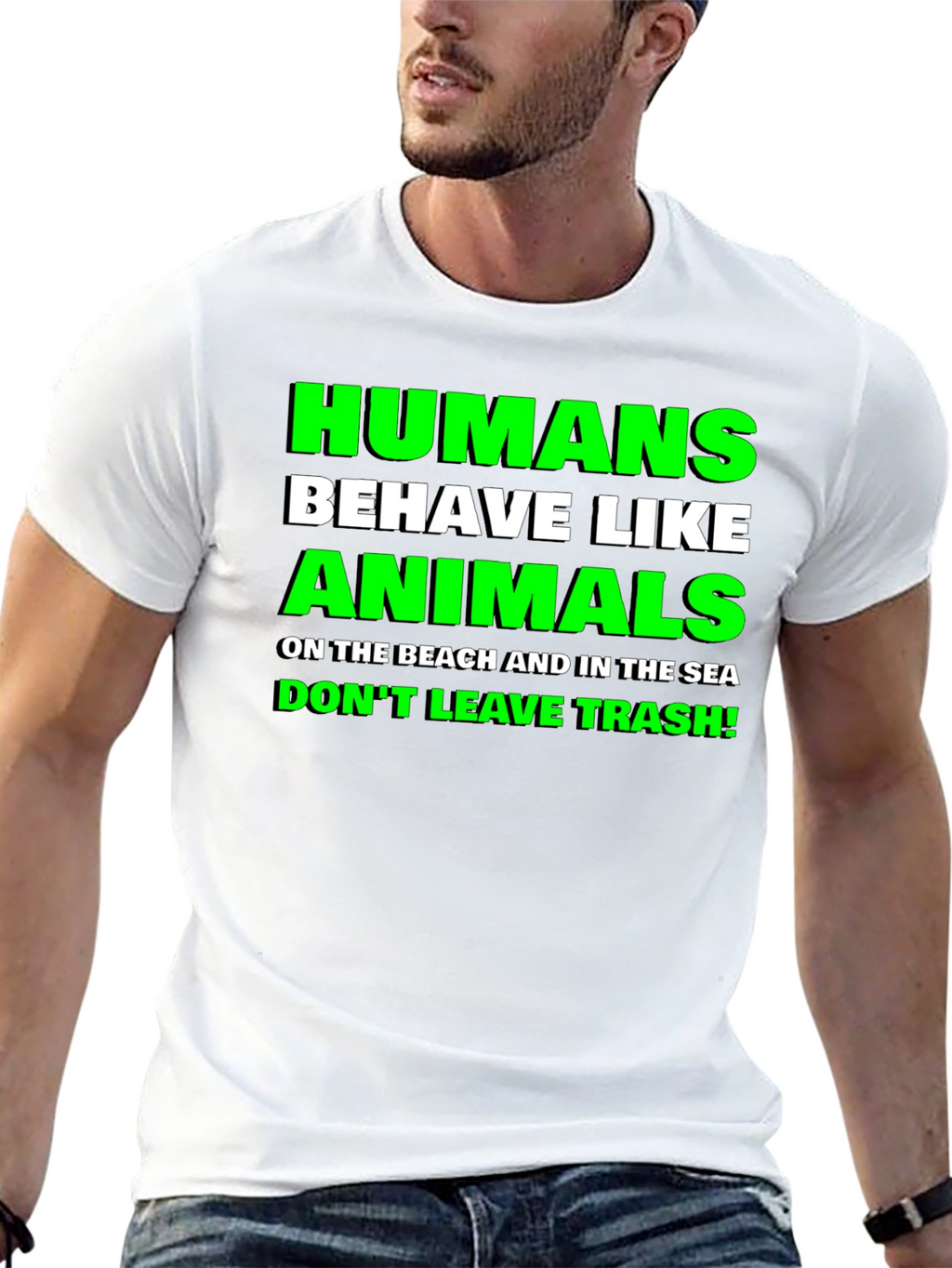 Humans Behave Like Animals Graphic T-Shirt