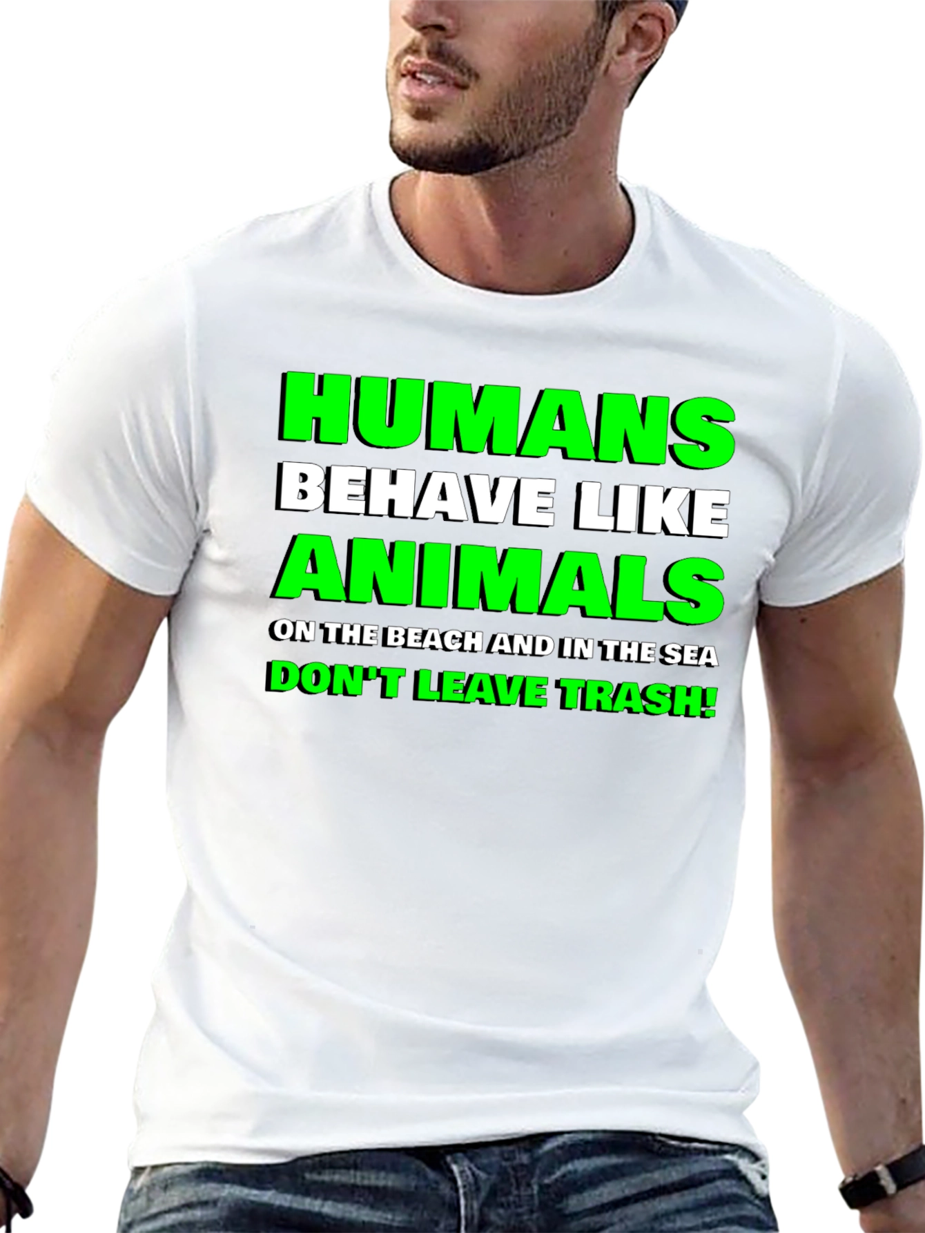 Humans Behave Like Animals Graphic T-Shirt