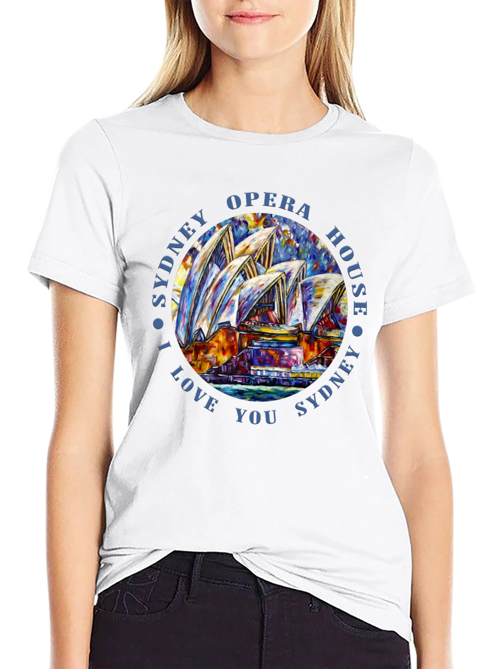 Sydney Opera House Graphic Tee - I Love Sydney
