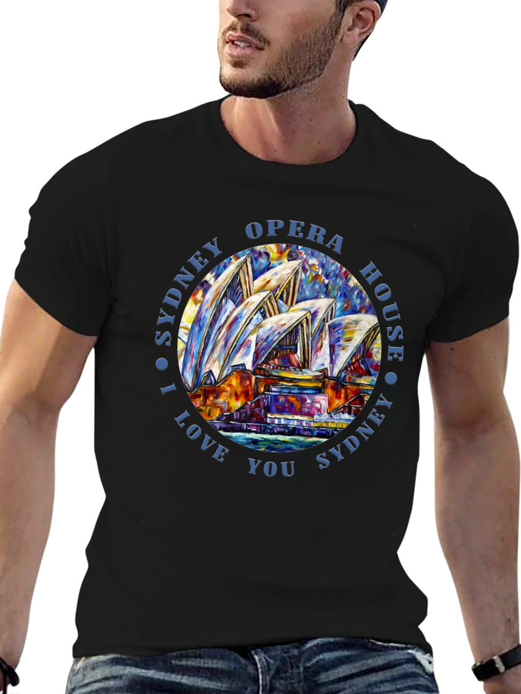 Sydney Opera House Graphic Tee - I Love Sydney