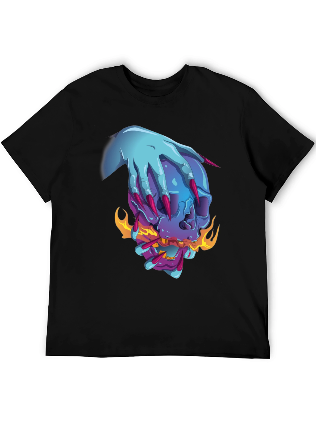 Skull Graphic Tee - Edgy & Unique Design