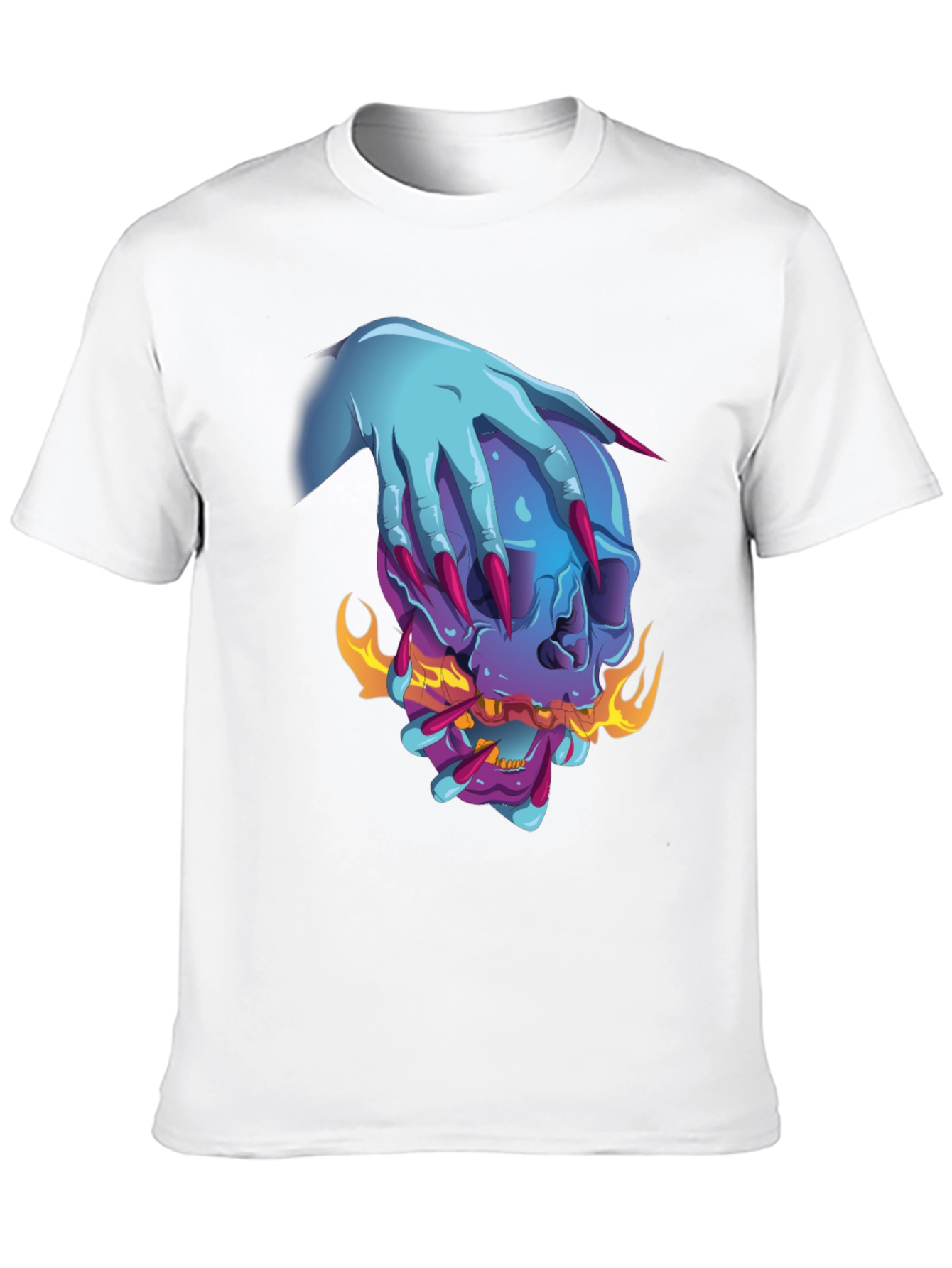 Skull Graphic Tee - Edgy & Unique Design